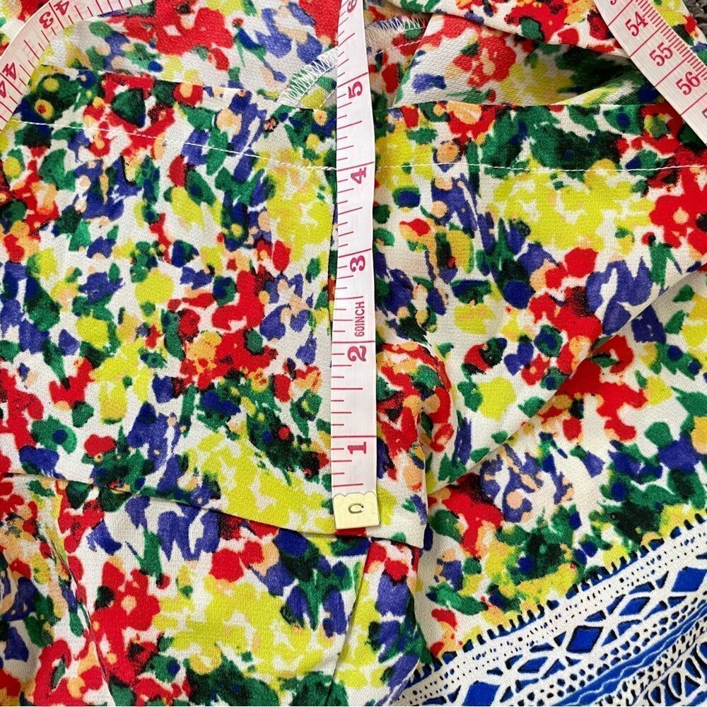 CAbi Yacht Cruise Fiesta Multicolor Sleeveless Romper M‎ - Picture 11 of 16